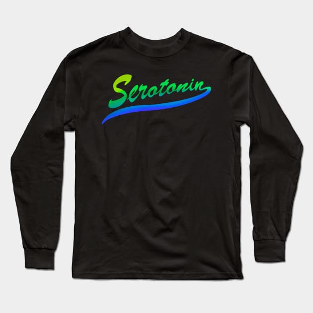 Serotonin Long Sleeve T-Shirt by JGC